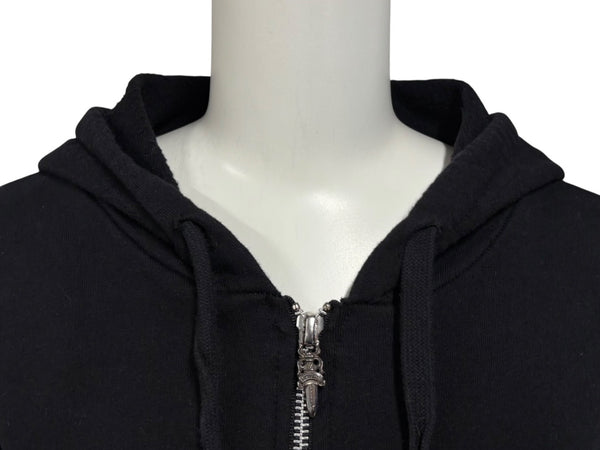 CHROME HEARTS クロムハーツ フレアニー マルチロゴ ジップパーカー サイズM 美品 中古 4b011714
