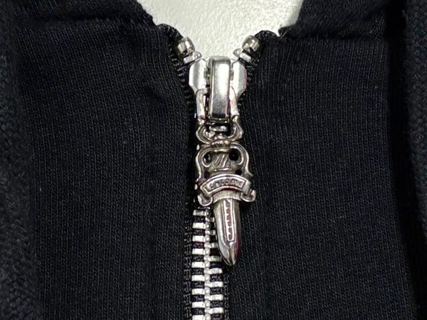 CHROME HEARTS クロムハーツ フレアニー マルチロゴ ジップパーカー サイズM 美品 中古 4b011714