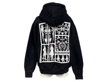 Load image into Gallery viewer, CHROME HEARTS クロムハーツ FOTI HOODIE ZIP フォティ ジップアップフーディ パーカー サイズS ブラック シルバー925 美品 中古 4b011728
