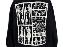 Load image into Gallery viewer, CHROME HEARTS クロムハーツ FOTI HOODIE ZIP フォティ ジップアップフーディ パーカー サイズS ブラック シルバー925 美品 中古 4b011728