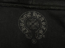 Load image into Gallery viewer, CHROME HEARTS クロムハーツ FOTI HOODIE ZIP フォティ ジップアップフーディ パーカー サイズS ブラック シルバー925 美品 中古 4b011728