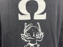 Load image into Gallery viewer, 極美品 SAINT MICHAEL セントマイケル 25SS CANDLE TEE 半袖Tシャツ SM-HR8-0000-008 サイズS フェードブラック 中古 4b011671