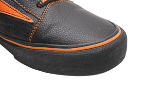 RevengeStorm×Vlone リベンジストーム ヴイローン スニーカー ブラック オレンジ 合成皮革 サイズ 13 中古 良品 4b012018