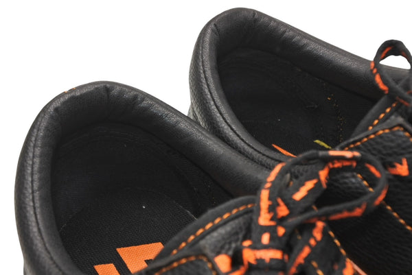 RevengeStorm×Vlone リベンジストーム ヴイローン スニーカー ブラック オレンジ 合成皮革 サイズ 13 中古 良品 4b012018