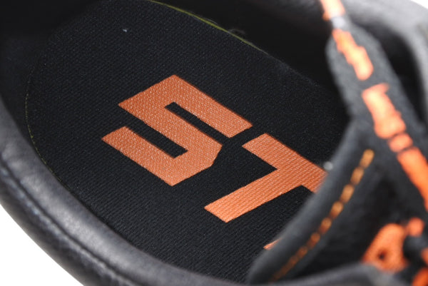 RevengeStorm×Vlone リベンジストーム ヴイローン スニーカー ブラック オレンジ 合成皮革 サイズ 13 中古 良品 4b012018