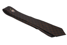Load image into Gallery viewer, 新品未使用 LOUIS VUITTON ルイヴィトン LV MADE ネクタイ NIGO ダックモチーフ シルク ブラウン 中古 4b012041