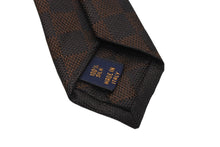 Load image into Gallery viewer, 新品未使用 LOUIS VUITTON ルイヴィトン LV MADE ネクタイ NIGO ダックモチーフ シルク ブラウン 中古 4b012041