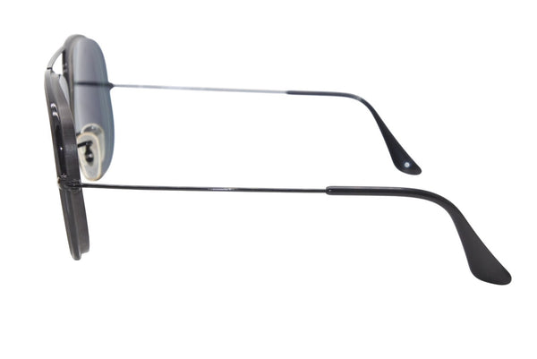 極美品 Ray-Ban レイバン AVIATOR LARGE METAL Ⅱ ティアドロップ 度入りサングラス RB3026 L2821 サイズ62□14 ブラック 中古 4b011532