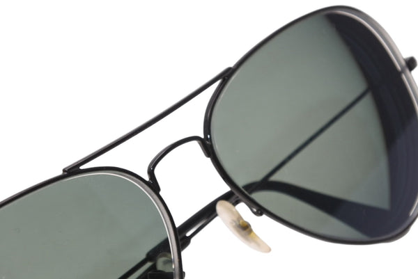 極美品 Ray-Ban レイバン AVIATOR LARGE METAL Ⅱ ティアドロップ 度入りサングラス RB3026 L2821 サイズ62□14 ブラック 中古 4b011532