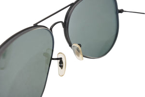 極美品 Ray-Ban レイバン AVIATOR LARGE METAL Ⅱ ティアドロップ 度入りサングラス RB3026 L2821 サイズ62□14 ブラック 中古 4b011532
