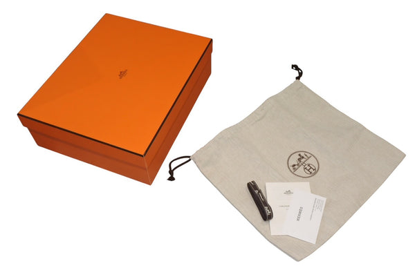 極美品 HERMES エルメス オマージュ ショートブーツ サイドジップ Hロゴ レザー ブラック シルバー金具 サイズ37 中古 4b012343