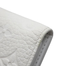 Load image into Gallery viewer, LOUIS VUITTON ルイヴィトン トリヨン モノグラム ポルトフォイユ ブラザ カードケース M83066 カーフスキン ホワイト 美品 中古 4b012349