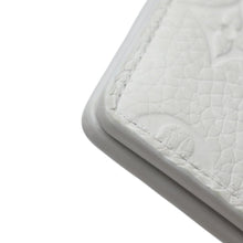 Load image into Gallery viewer, LOUIS VUITTON ルイヴィトン トリヨン モノグラム ポルトフォイユ ブラザ カードケース M83066 カーフスキン ホワイト 美品 中古 4b012349