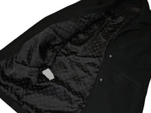 Load image into Gallery viewer, 極美品 CHROME HEARTS クロムハーツ クロスボール カシミヤ コート サイズM ブラック 中古 4b012353