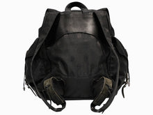 Load image into Gallery viewer, CHROME HEARTS クロムハーツ ナイロン ラージ フレアニー ガンスリンガー バックパック ブラック シルバー金具 美品 中古 4b012324
