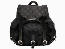 Load image into Gallery viewer, CHROME HEARTS クロムハーツ ナイロン ラージ フレアニー ガンスリンガー バックパック ブラック シルバー金具 美品 中古 4b012324