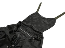 Load image into Gallery viewer, CHROME HEARTS クロムハーツ ナイロン ラージ フレアニー ガンスリンガー バックパック ブラック シルバー金具 美品 中古 4b012324