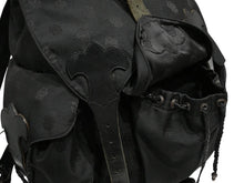 Load image into Gallery viewer, CHROME HEARTS クロムハーツ ナイロン ラージ フレアニー ガンスリンガー バックパック ブラック シルバー金具 美品 中古 4b012324