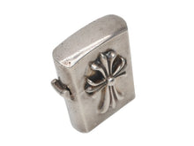 Load image into Gallery viewer, CHROME HEARTS クロムハーツ スモールCHクロス ジッポライター 重量139.2g シルバー925 2000/sterling刻印 美品 中古 4b012501
