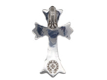 Load image into Gallery viewer, 極美品 CHROME HEARTS クロムハーツ ダブルCHクロス ラージ ペンダントトップ チャーム 重量約106.0g 2011/.925刻印 シルバー925 中古 4b012503