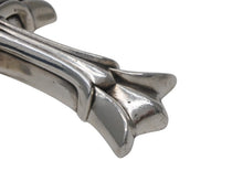 Load image into Gallery viewer, 極美品 CHROME HEARTS クロムハーツ ダブルCHクロス ラージ ペンダントトップ チャーム 重量約106.0g 2011/.925刻印 シルバー925 中古 4b012503