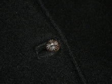 Load image into Gallery viewer, 極美品 CHROME HEARTS クロムハーツ クロスボール カシミヤ コート サイズM ブラック 中古 4b012353
