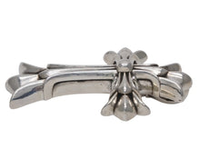 Load image into Gallery viewer, 極美品 CHROME HEARTS クロムハーツ ダブルCHクロス ラージ ペンダントトップ チャーム 重量約106.0g 2011/.925刻印 シルバー925 中古 4b012503