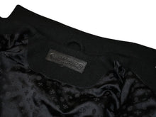 Load image into Gallery viewer, 極美品 CHROME HEARTS クロムハーツ クロスボール カシミヤ コート サイズM ブラック 中古 4b012353