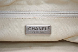 CHANEL シャネル ハンドバッグ 10番台 ココマーク キャビアスキン ブラウン キルティング 美品 中古 4b012369