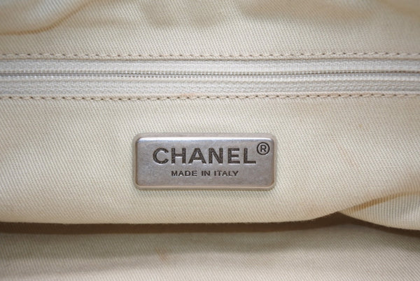CHANEL シャネル ハンドバッグ 10番台 ココマーク キャビアスキン ブラウン キルティング 美品 中古 4b012369