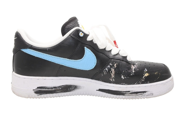 PEACEMINUSONE × Nike Air Force G-DRAGON NIKE ナイキ スニーカー パラノイズ ブラック マルチカラー レザー ゴム 30cm 中古 良品 4b011830
