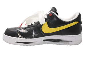 PEACEMINUSONE × Nike Air Force G-DRAGON NIKE ナイキ スニーカー パラノイズ ブラック マルチカラー レザー ゴム 30cm 中古 良品 4b011830