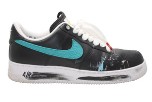 PEACEMINUSONE × Nike Air Force G-DRAGON NIKE ナイキ スニーカー パラノイズ ブラック マルチカラー レザー ゴム 30cm 中古 良品 4b011830
