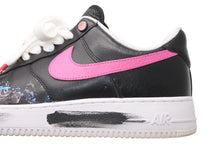 Load image into Gallery viewer, PEACEMINUSONE × Nike Air Force G-DRAGON NIKE ナイキ スニーカー パラノイズ ブラック マルチカラー レザー ゴム 30cm 中古 良品 4b011830