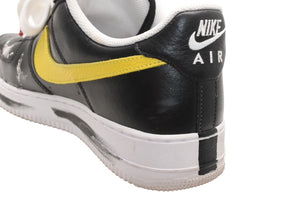 PEACEMINUSONE × Nike Air Force G-DRAGON NIKE ナイキ スニーカー パラノイズ ブラック マルチカラー レザー ゴム 30cm 中古 良品 4b011830