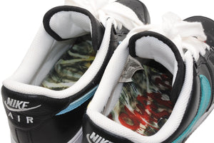 PEACEMINUSONE × Nike Air Force G-DRAGON NIKE ナイキ スニーカー パラノイズ ブラック マルチカラー レザー ゴム 30cm 中古 良品 4b011830