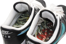 Load image into Gallery viewer, PEACEMINUSONE × Nike Air Force G-DRAGON NIKE ナイキ スニーカー パラノイズ ブラック マルチカラー レザー ゴム 30cm 中古 良品 4b011830