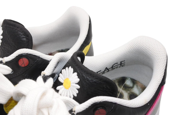 PEACEMINUSONE × Nike Air Force G-DRAGON NIKE ナイキ スニーカー パラノイズ ブラック マルチカラー レザー ゴム 30cm 中古 良品 4b011830