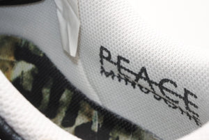 PEACEMINUSONE × Nike Air Force G-DRAGON NIKE ナイキ スニーカー パラノイズ ブラック マルチカラー レザー ゴム 30cm 中古 良品 4b011830
