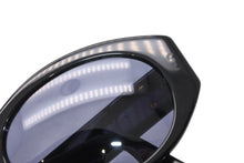Load image into Gallery viewer, CHANEL シャネル ココマーク オーバル型 サングラス 03517 ブラック プラスチック 美品 中古 4b012417