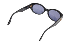 Load image into Gallery viewer, CHANEL シャネル ココマーク オーバル型 サングラス 03517 ブラック プラスチック 美品 中古 4b012417