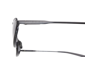 PRADA プラダ オーバル サングラス アイウェア SPR60A 7AB-1A1 メタル プラスチック ブラック 美品 中古 4b012399