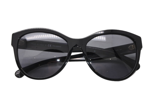 CHANEL シャネル サングラス アイウェア 5458-A c.622/T8 サイズ55□17 140 ココマーク ブラック 美品 中古 4b012409