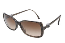 Load image into Gallery viewer, CHANEL シャネル マーブル サングラス ココマーク ロゴ 5218-A カラー ブラウン サイズ 54□16 美品 中古 4b012397