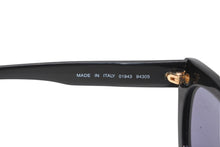 画像をギャラリービューアに読み込む, 極美品 CHANEL シャネル ココマーク キャッツアイシェイプ サングラス 01943 ブラック ブルーレンズ プラスチック 中古 4b012396