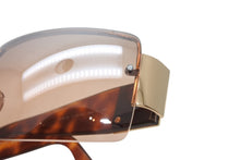 画像をギャラリービューアに読み込む, CHANEL シャネル べっ甲柄 サングラス ココマーク 4095-B サイズ 62□15 125 美品 中古 4b012398