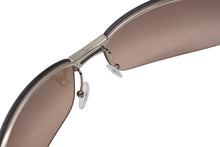 画像をギャラリービューアに読み込む, Christian Dior クリスチャンディオール ADIORABLE 3 ハーフリム サングラス アイウェア 3YGG4 サイズ64□16 115 ブラウン 美品 中古 4b012431
