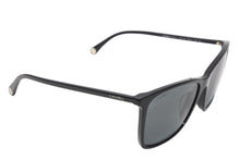 画像をギャラリービューアに読み込む, 新品同様品 CHANEL シャネル アジアンフィット スクエア UVカット サングラス 5447-A ブラック プラスチック サイズ55□17 140 シルバー金具 中古 4b012400