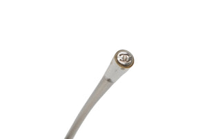 CHANEL シャネル ココマーク リムレス サングラス 4067 c124/61 クリア プラスチック サイズ57□18 130 美品 中古 4b012426