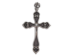 CHROME HEARTS クロムハーツ スペードクロス ペンダント チャーム 重量約65.2ｇ 2002/.925刻印 美品 中古 4b012502